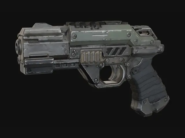 3D model for Iron Warden Pistol