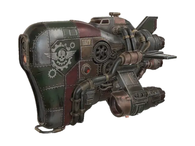 Modelo 3D de Skullwing Ironship - Wing, generado por IA