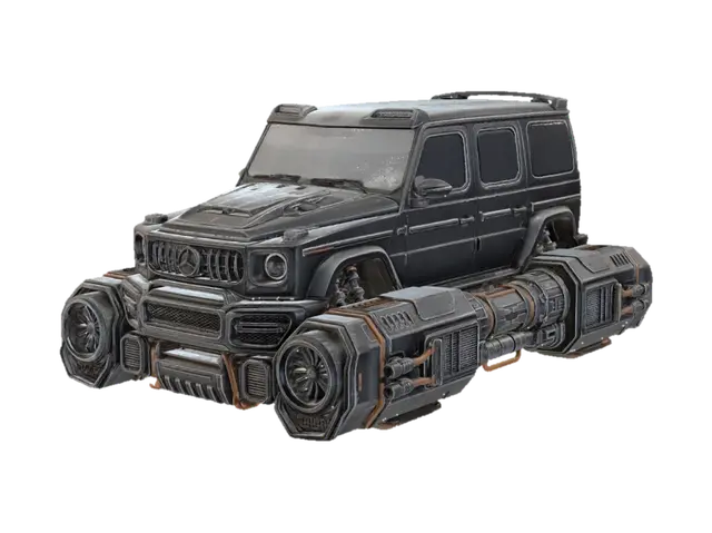 Modèle 3D Ironclad G-Wagen - Truck, généré par IA