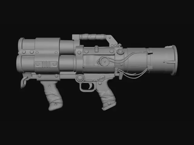 3D model for Patchwork War Cannon