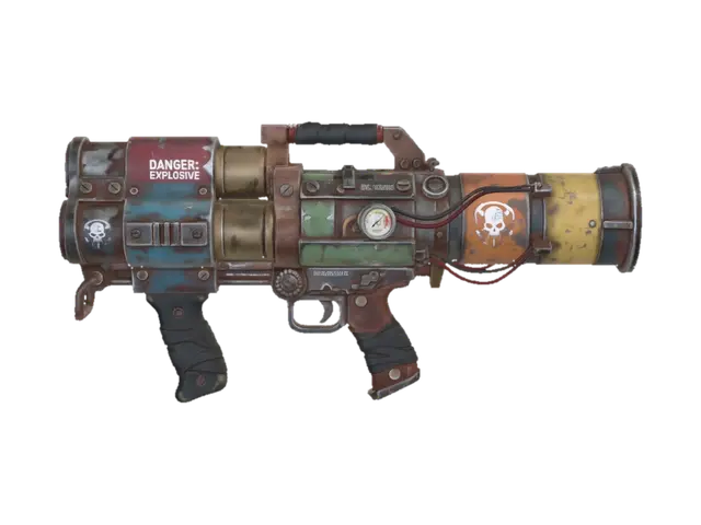 3D model for Patchwork War Cannon