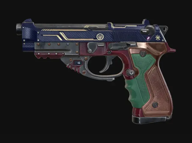 3D model for Nebula Arc Pistol