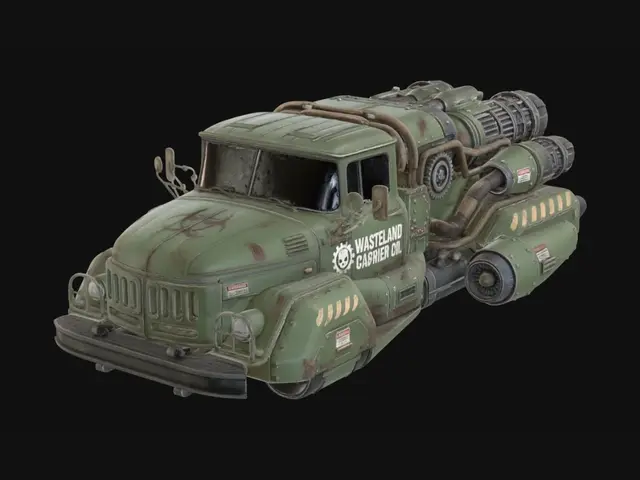 3D model for Steampunk Hauler