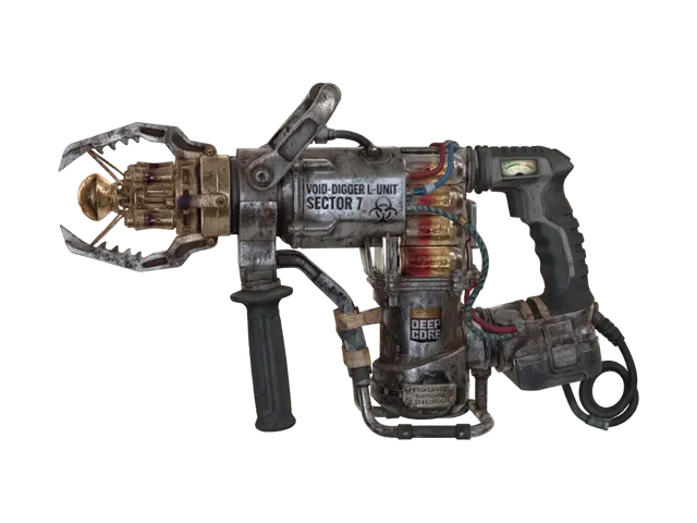 Void-Digger L-Unit Sector 7 3D model, vytvořený pomocí AI