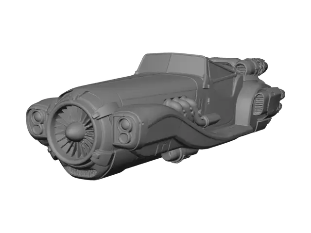 3D model for Crimson Thunderjet