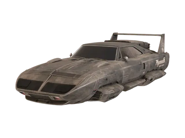 Modèle 3D Plymouth Skybound Diesel - Truck, généré par IA