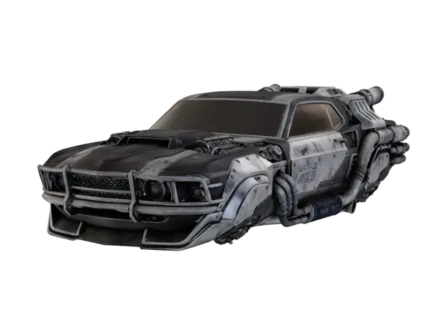 Wasteland Interceptor - Racing 3D model, vytvořený pomocí AI