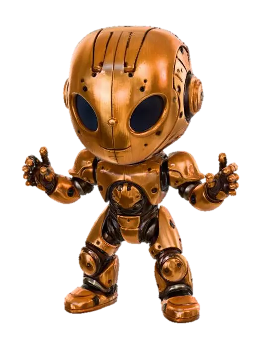 3D model for Wooden Robot, #Halloween2025#
