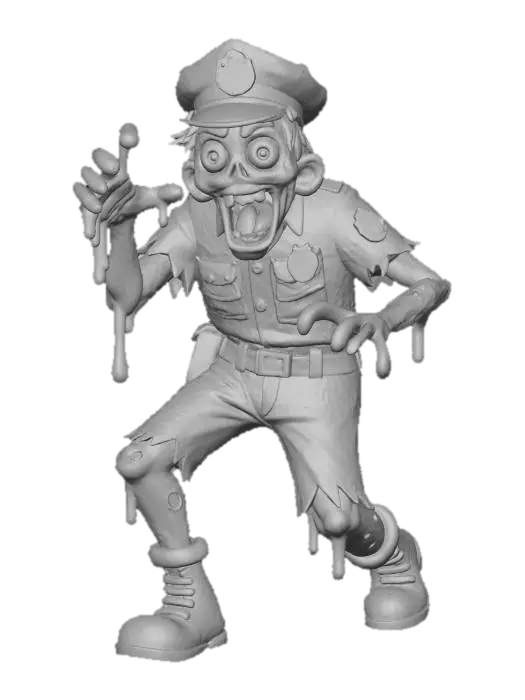 3D model for Slime Patrolman, #Halloween2025#