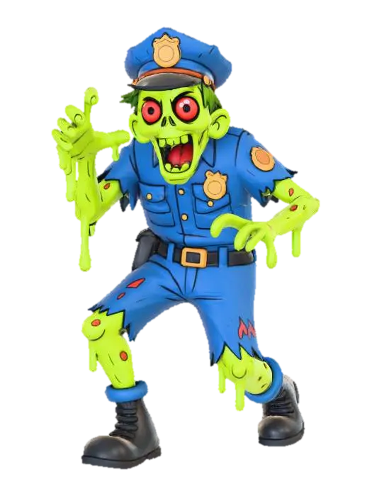 3D model for Slime Patrolman, #Halloween2025#