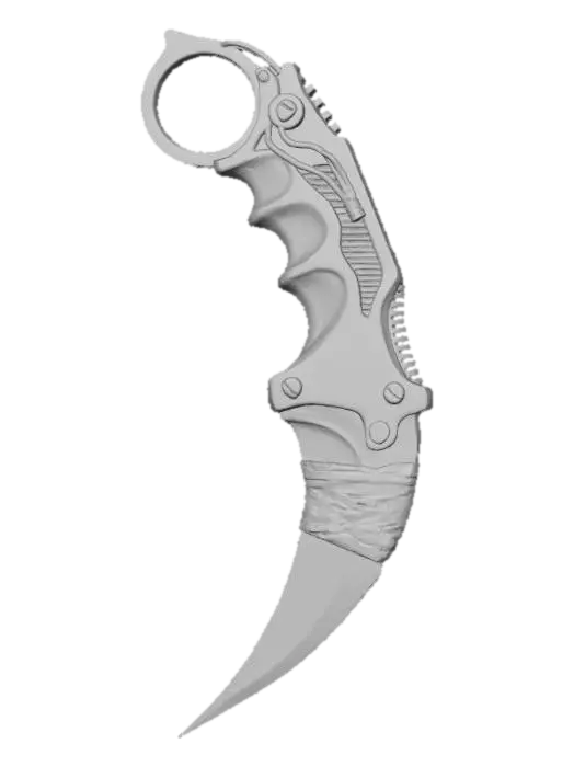 3D model for Post-Karambit