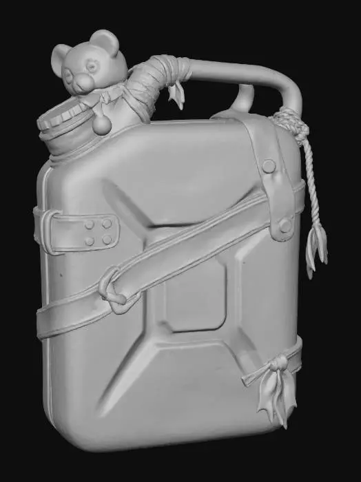 3D model for Post-Jerrycan