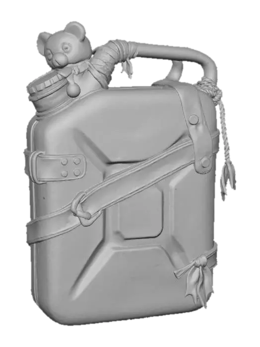 3D model for Post-Jerrycan
