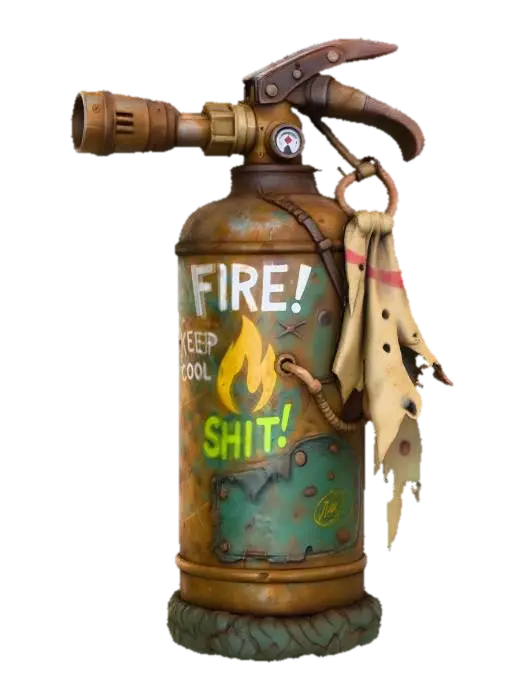 3D model for Post-Fire Extinguisher