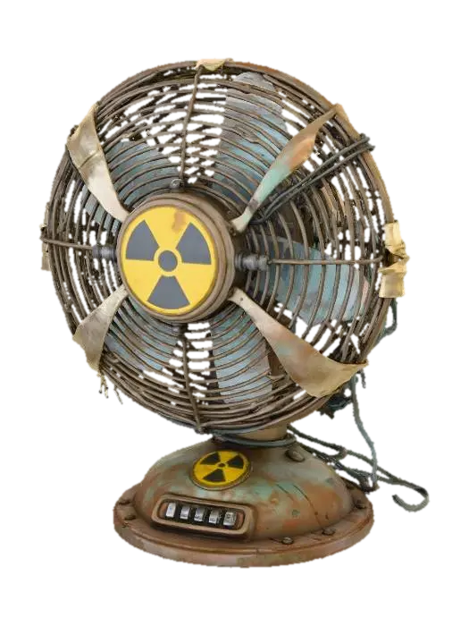 Modèle 3D Post-Fan - Creatures, généré par IA