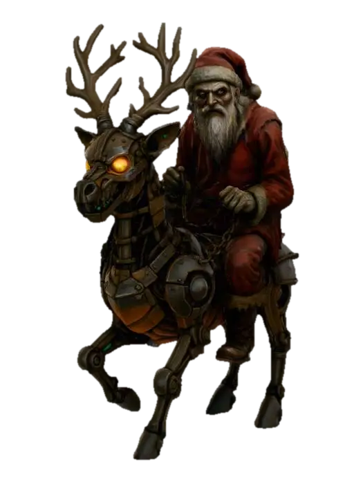Merry Christmas! #Christmas2025# - Joy 3D model, vytvořený pomocí AI