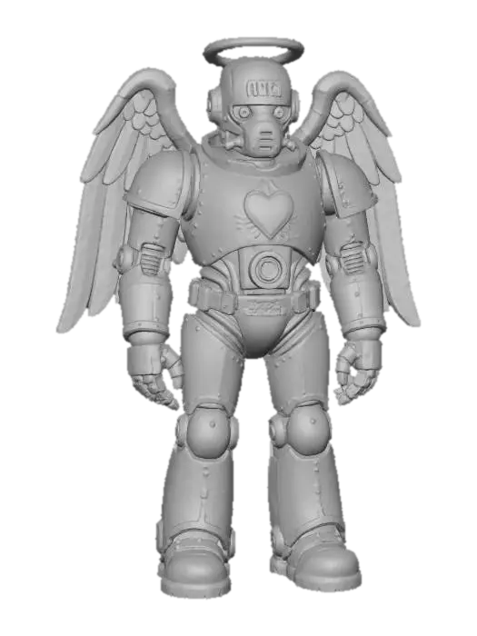 3D model for Mechanical Angel, #Christmas2025#