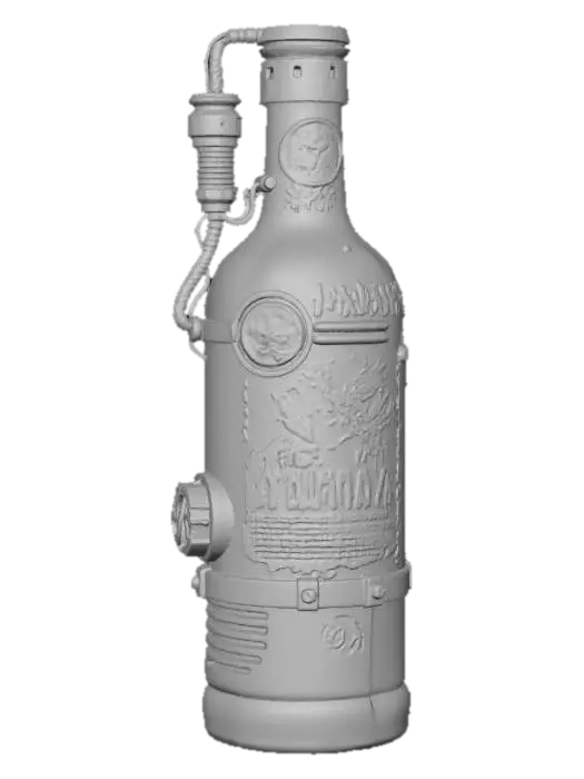 3D model for Wine Bottle, #Christmas2025#