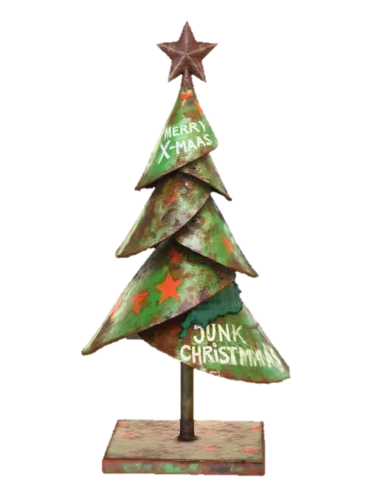 Post-Holiday Tree, #Christmas2025# - Furry 3D model, vytvořený pomocí AI