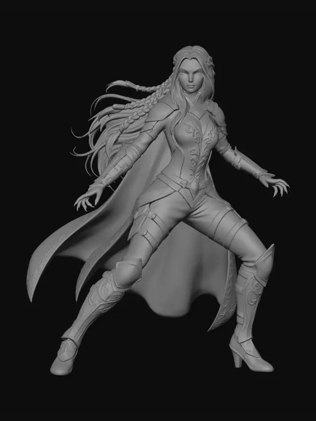 3D model for Frostborne Valkyrie