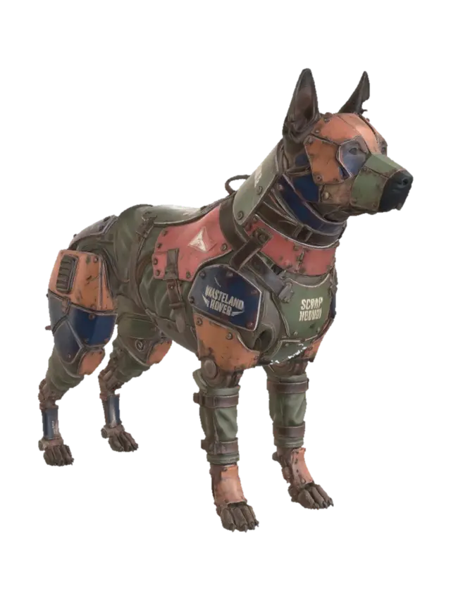 Wasteland Rover 3D model, vytvořený pomocí AI