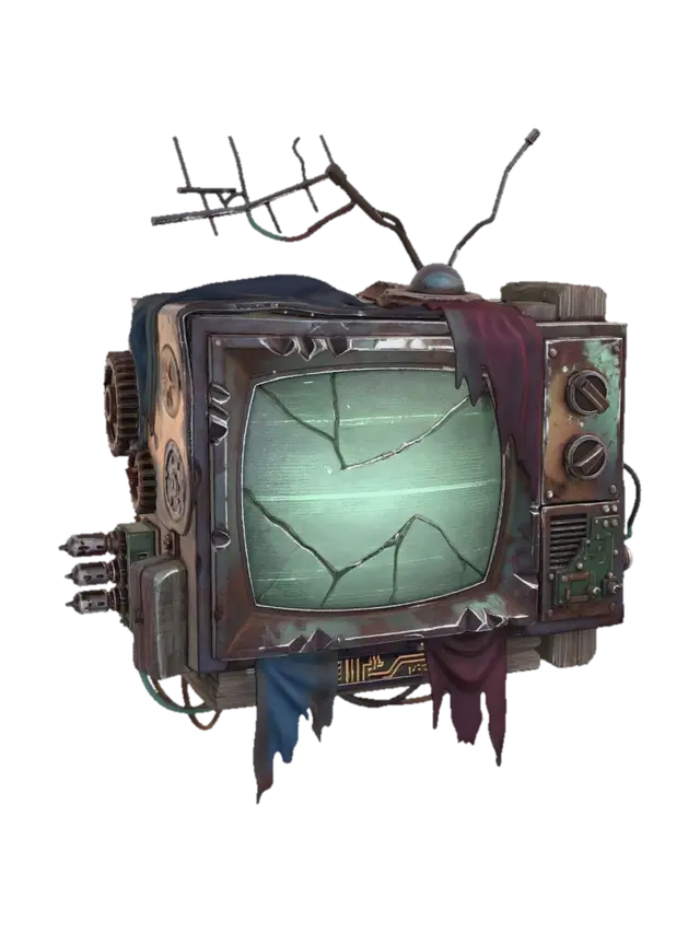 3D model for The Rusted Monitor