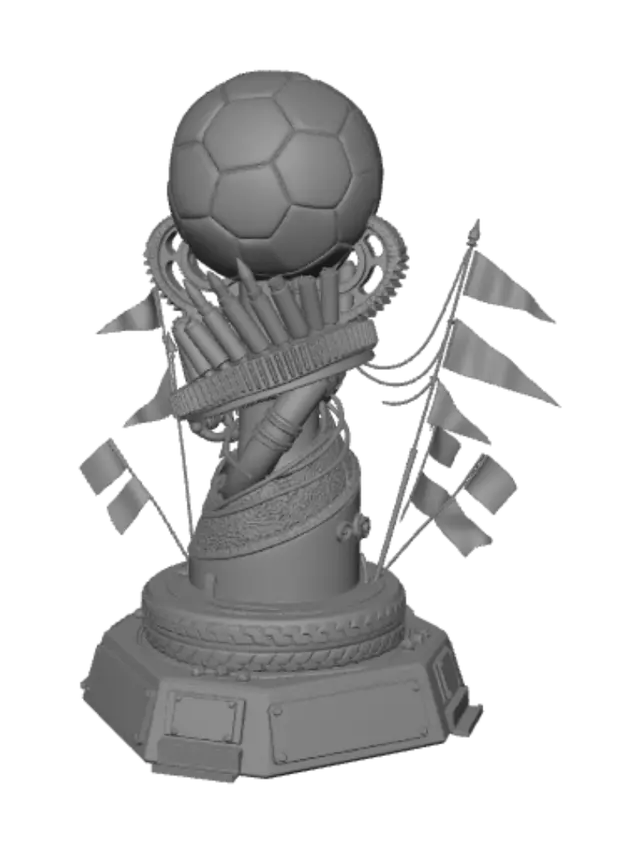 3D model for World Cup Automaton