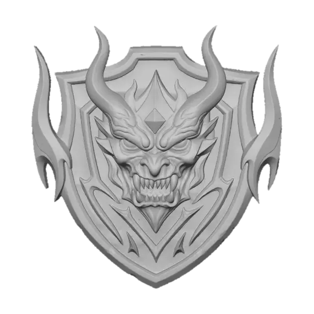 3D model for Demonic Emblem