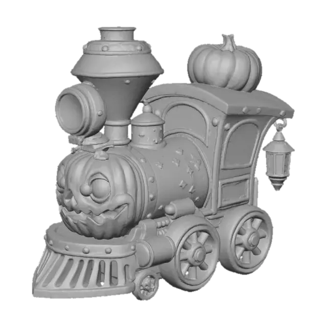 3D model for Pumpkin Express, #Halloween2025#