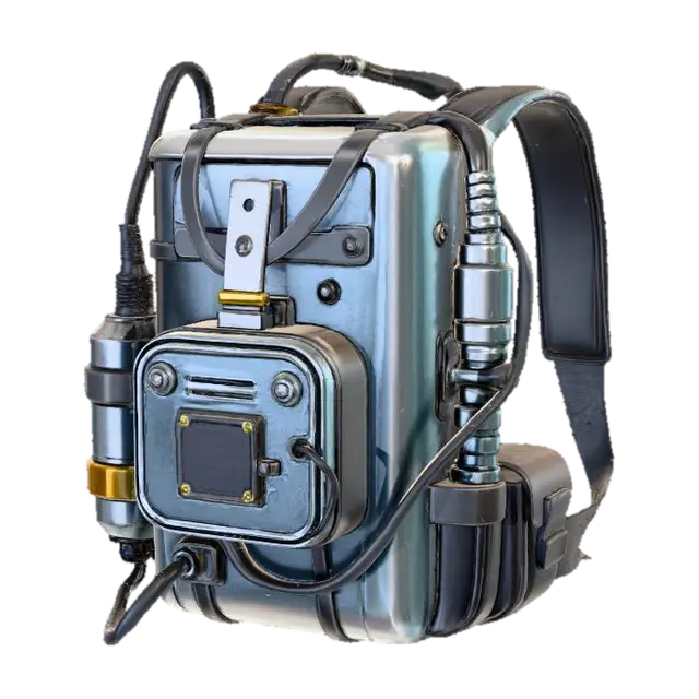 Proton Pack Prototype - Paranormal 3D model, vytvořený pomocí AI