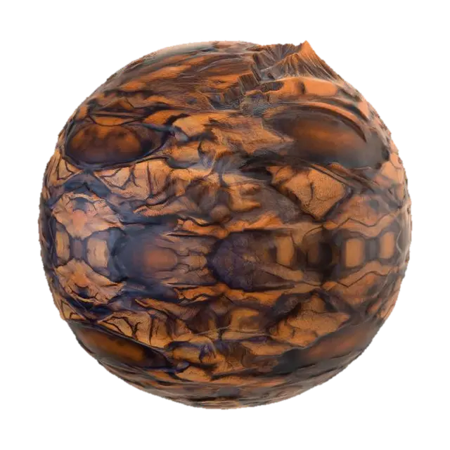 Planet 3D model, vytvořený pomocí AI