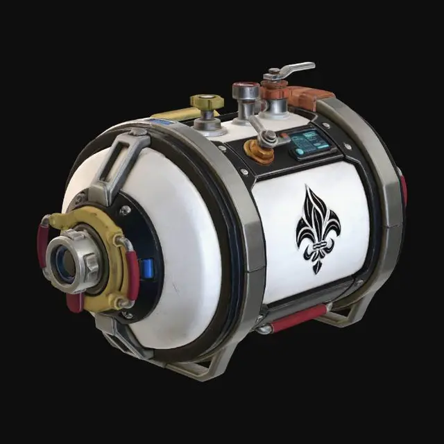 3D model for Oxygen Canister