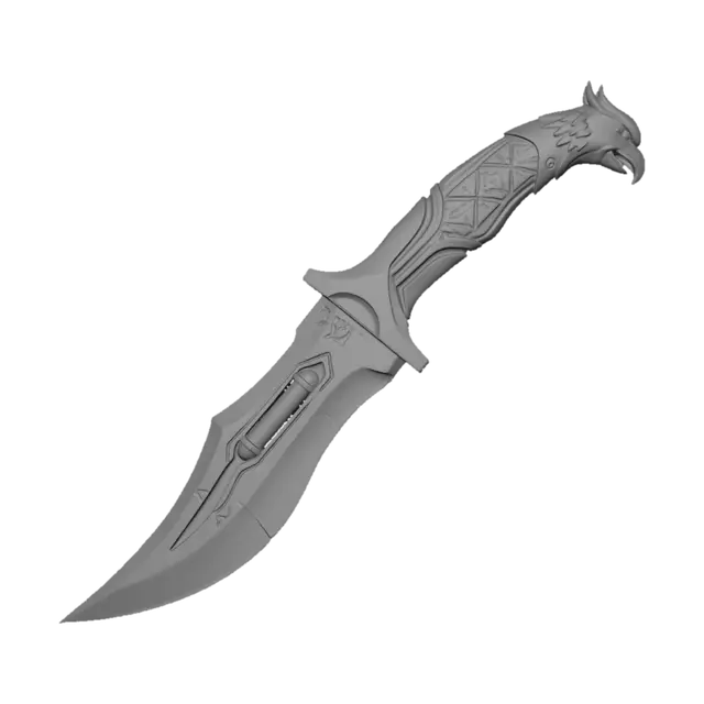 3D model for Raven's Talon Dagger