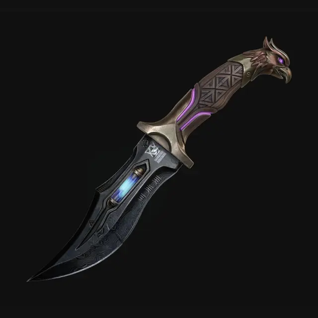 3D model for Raven's Talon Dagger