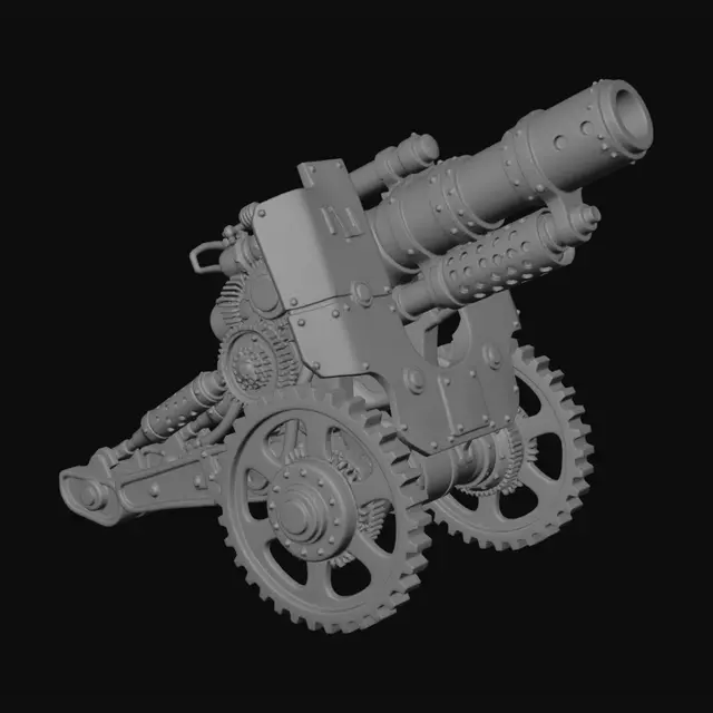 3D model for Cogwork Siege Cannon