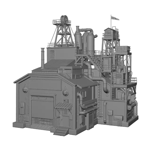 3D model for Rustbound Steamworks