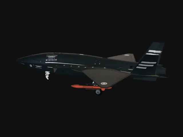 3D model for Stealth Jet on the Tarmac