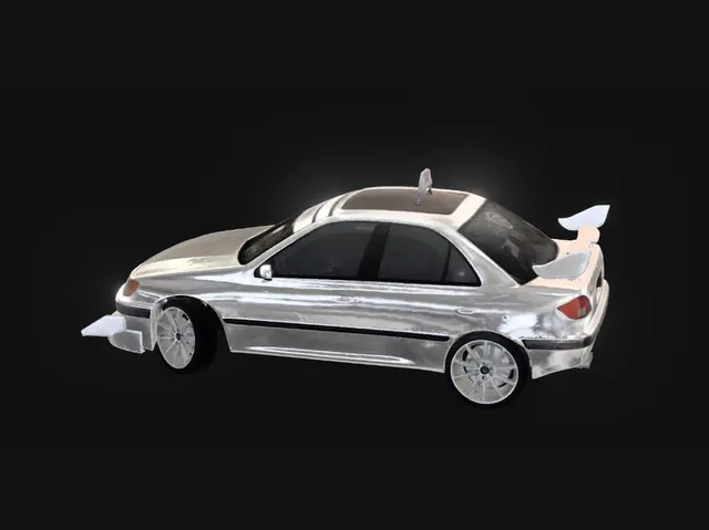 3D model for Marseille Taxi Racer