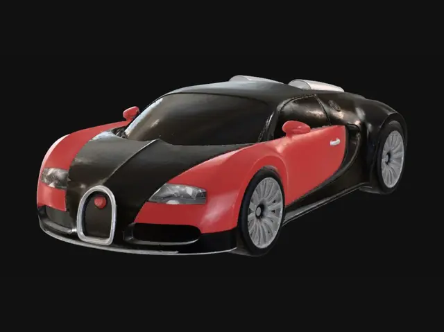 3D model for Crimson Velocity