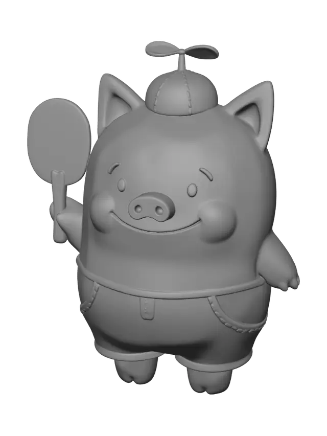 3D model for Propeller Pig