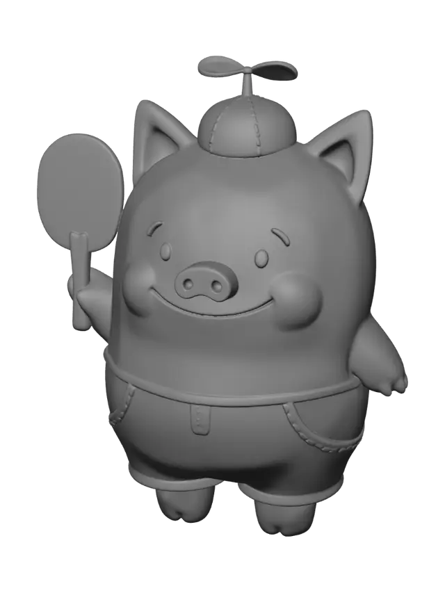 3D model for Propeller Pig