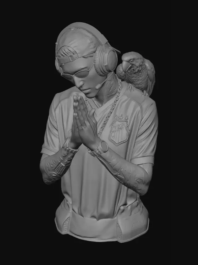 3D model for Ironco and the Parrot