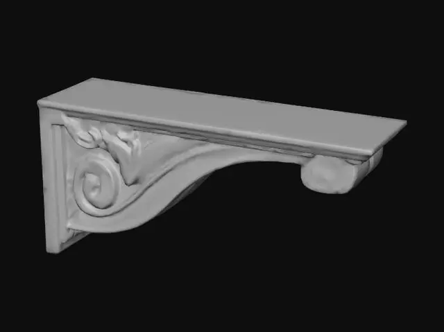 3D model for Ornate Architectural Corbel