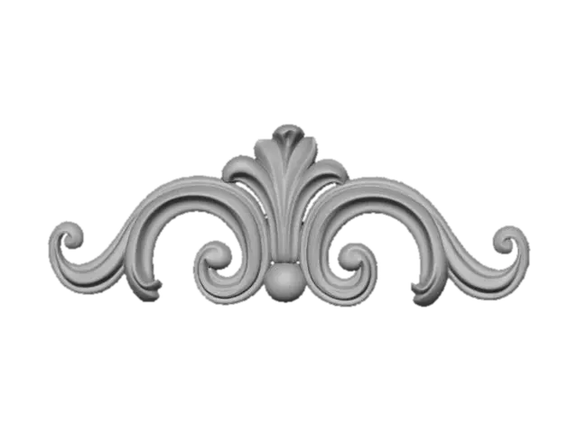 3D model for Ornate Wood Carving Design