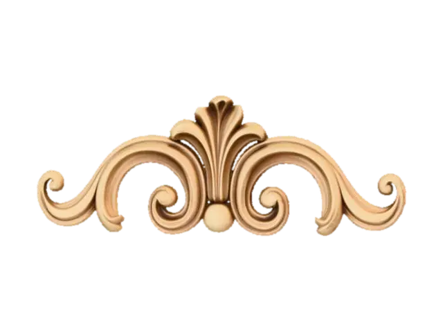 3D model for Ornate Wood Carving Design