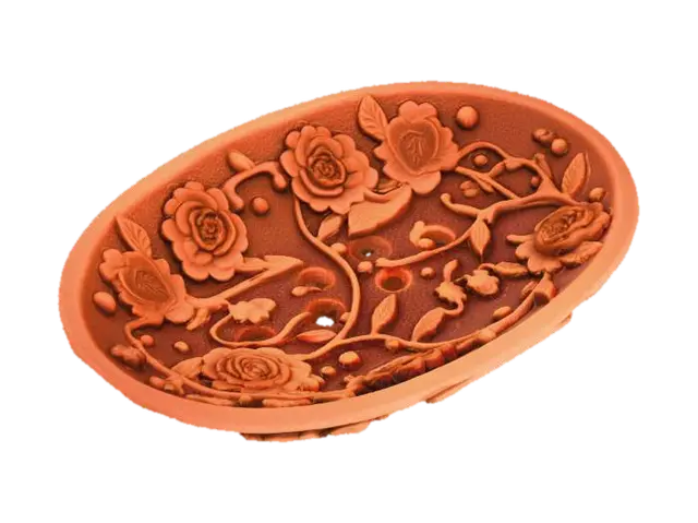 3D model for #Thanksgiving#, Floral Elegance Bowl