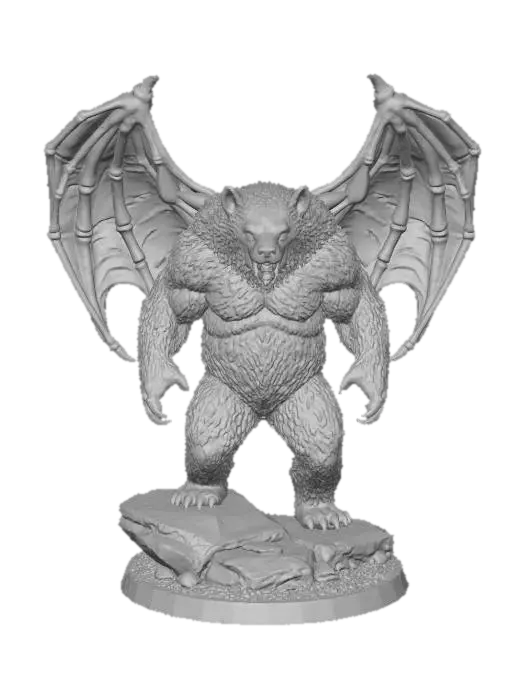 3D model for Bearbat Figure