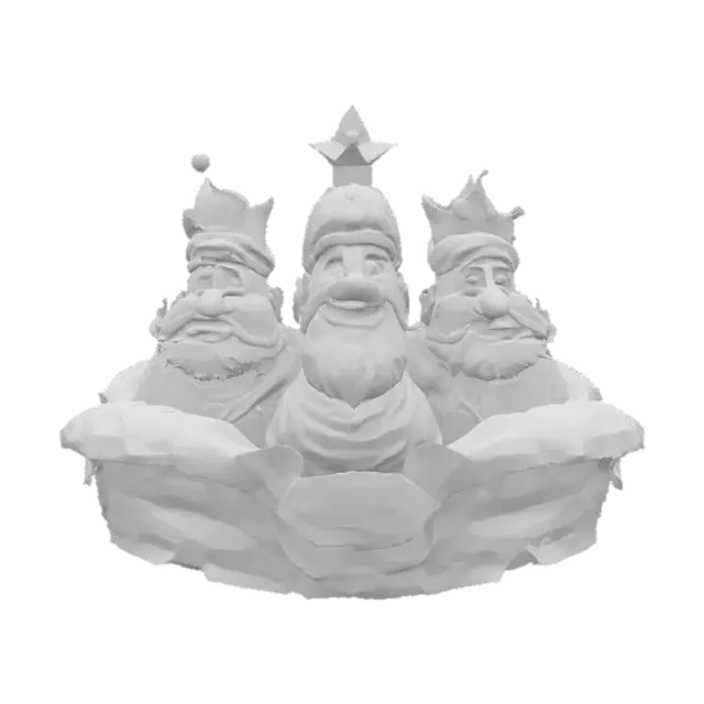 3D model for [Jerusalem] the Three Joyful Kings, #AroundTheWorld#