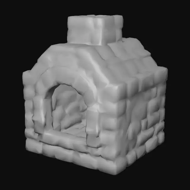 3D model for Brick Oven Model