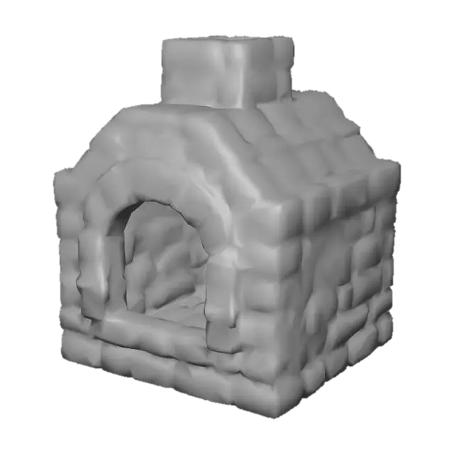 3D model for Brick Oven Model